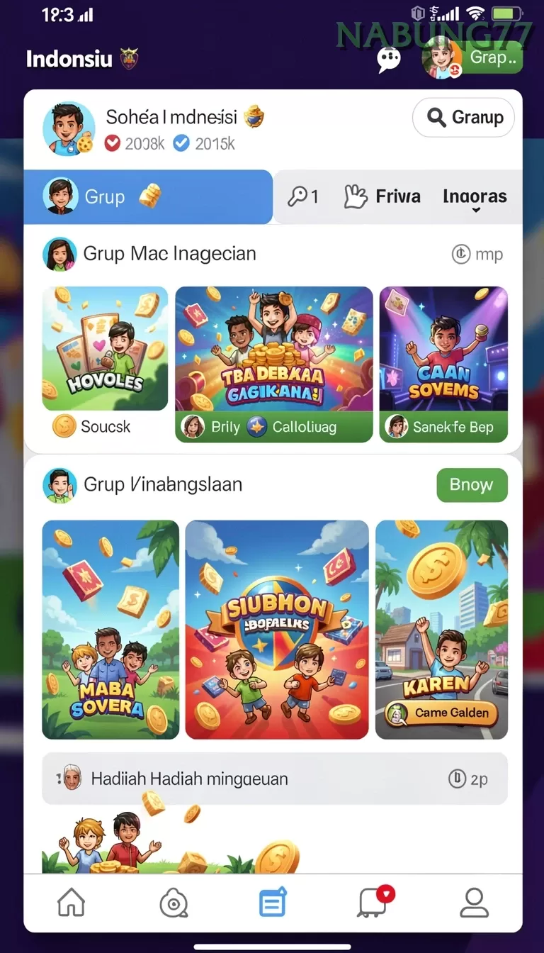 Cuplikan layar OLXSLOT — pengaturan akun