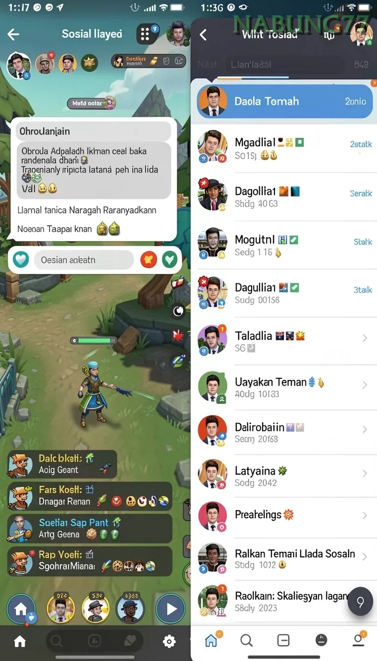 Cuplikan layar VT38 — halaman utama